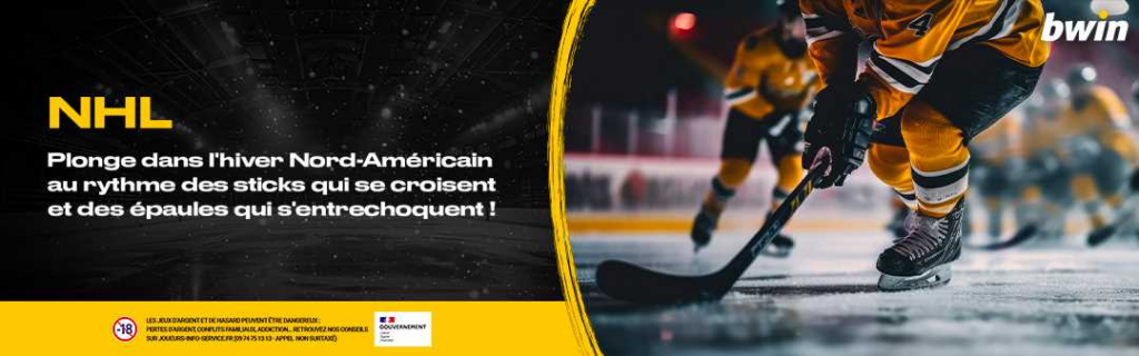 NHL Paris Sportifs de Bwin